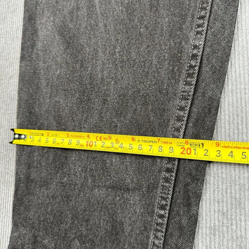 Vintage Levis 560 Loose Fit Tapered Leg Black Jeans Mens 33x30 Made in USA